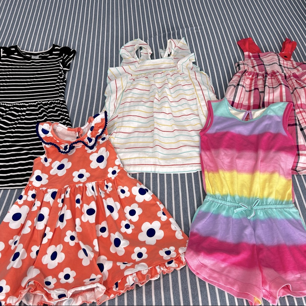 5pc Girls Dresses Size 3T